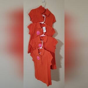 Orange toddler uniform top